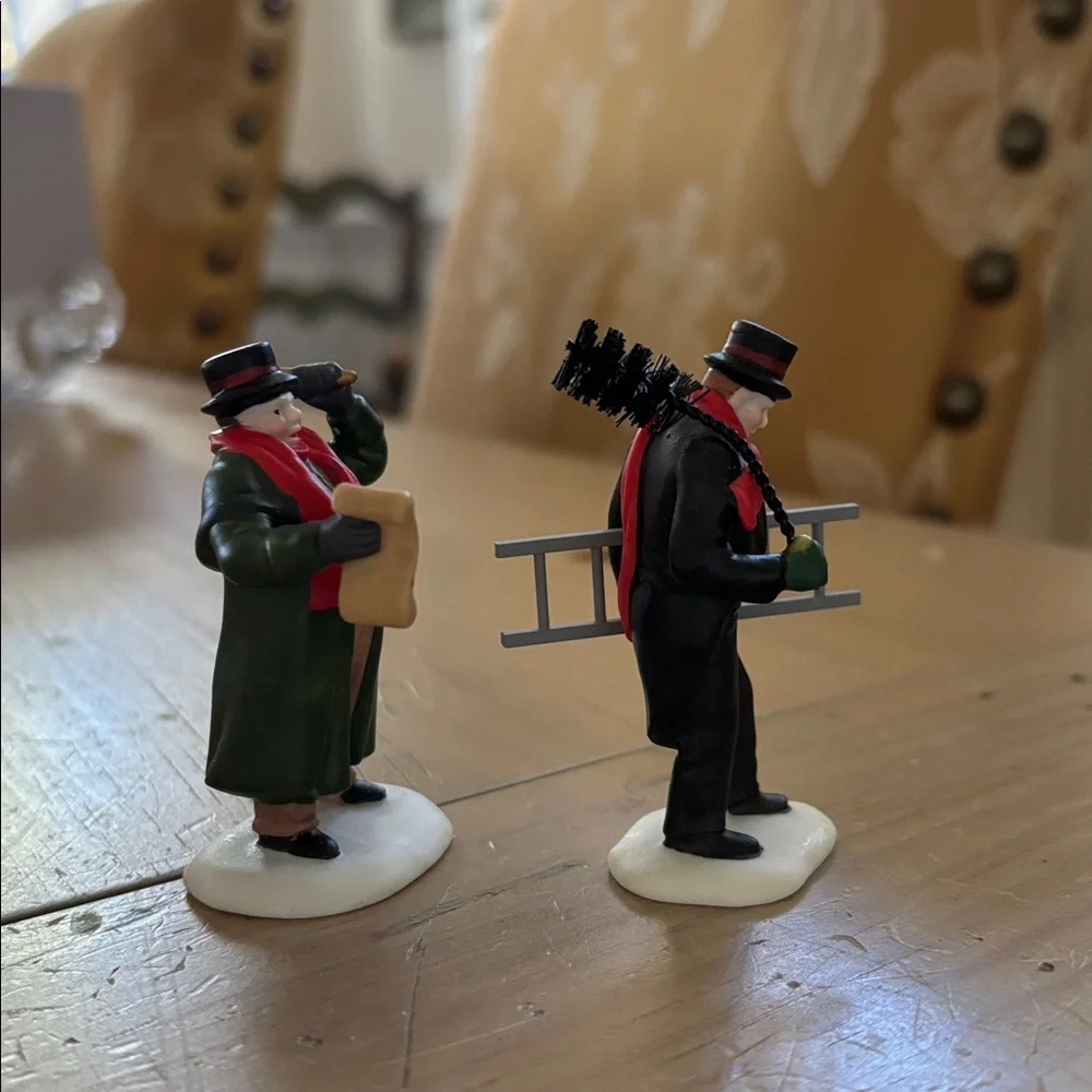 Department 56 Town Crier & Chimney Sweep